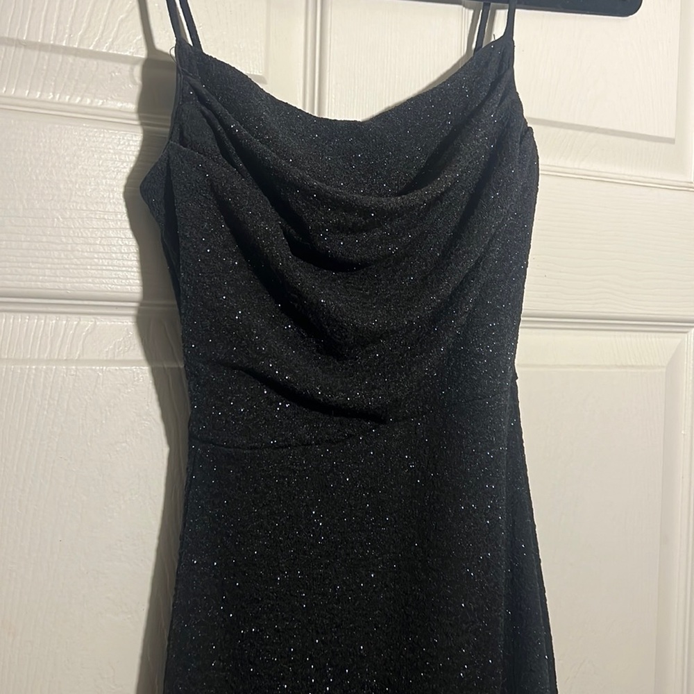 Black prom dress
